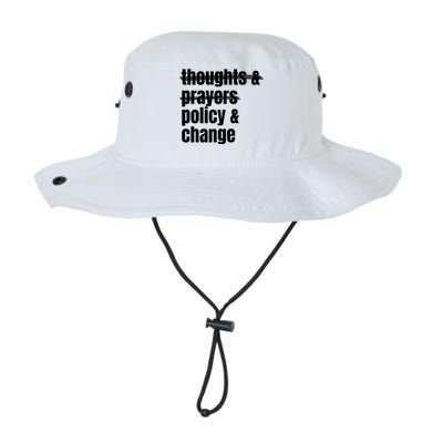 Thoughts And Prayers Policy And Change Legacy Cool Fit Booney Bucket Hat