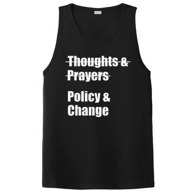 Thoughts And Prayers Policy And Change Human Rights Equality PosiCharge Competitor Tank