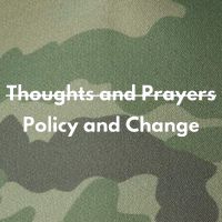 Thoughts And Prayers, Policy And Change Legacy Tie Dye Trucker Hat