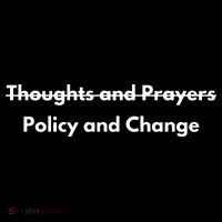 Thoughts And Prayers, Policy And Change Wool Snapback Cap