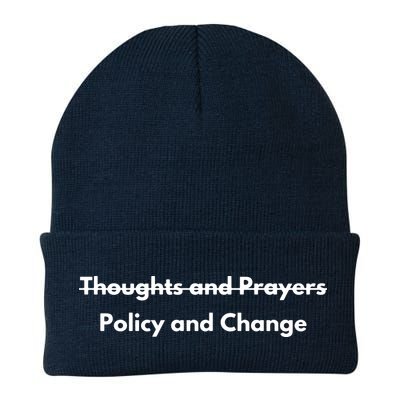 Thoughts And Prayers, Policy And Change Beanie
