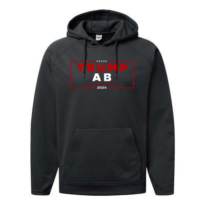 Trump Ab Put That Shit On 2024 Performance Fleece Hoodie