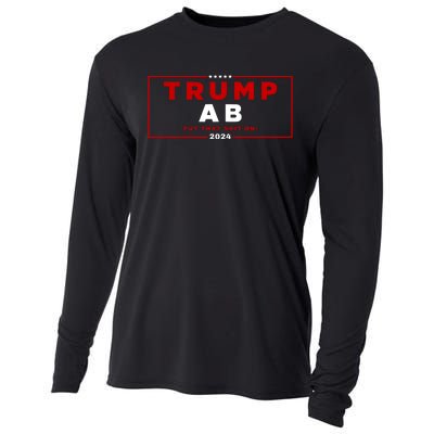 Trump Ab Put That Shit On 2024 Cooling Performance Long Sleeve Crew