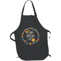 Thoughts And Prayers Policy And Change Full-Length Apron With Pockets