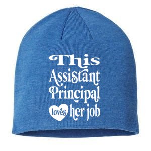 This Assistant Principal Loves Her Job Assistant Principals Gift Sustainable Beanie