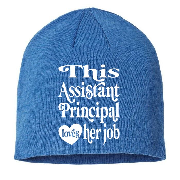 This Assistant Principal Loves Her Job Assistant Principals Gift Sustainable Beanie