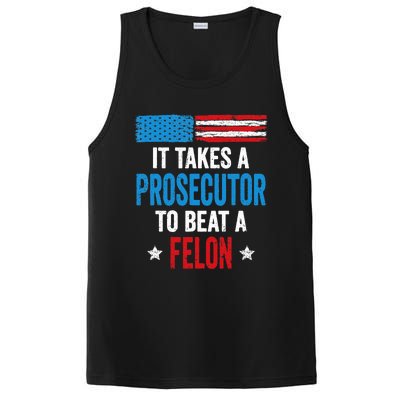 Takes A Prosecutor To Beat Felon Anti Trump Pro Kamala 2024 PosiCharge Competitor Tank