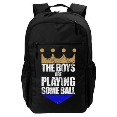 The Are Playing Some Ball Funny Saying Vintage Design Daily Commute Backpack