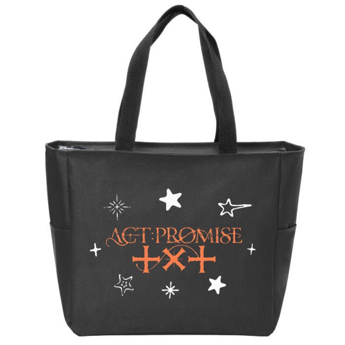 Txt Act Promise 2024 Tomorrow X Together Lover Zip Tote Bag