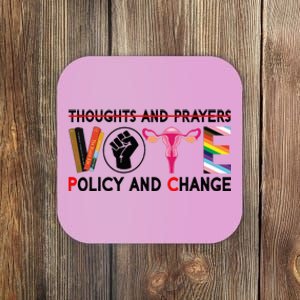 Thoughts And Prayers Vote Policy And Change Equality Rights Coaster