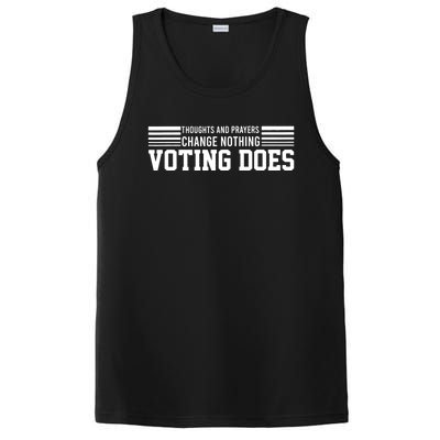 Thoughts And Prayers Change Nothing Voting Does PosiCharge Competitor Tank