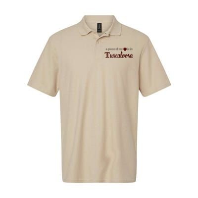 Tuscaloosa - A Piece of My Heart - Alabama AL Softstyle Adult Sport Polo