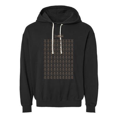 The Ants Pick The Food The Ants Keep The Food Garment-Dyed Fleece Hoodie