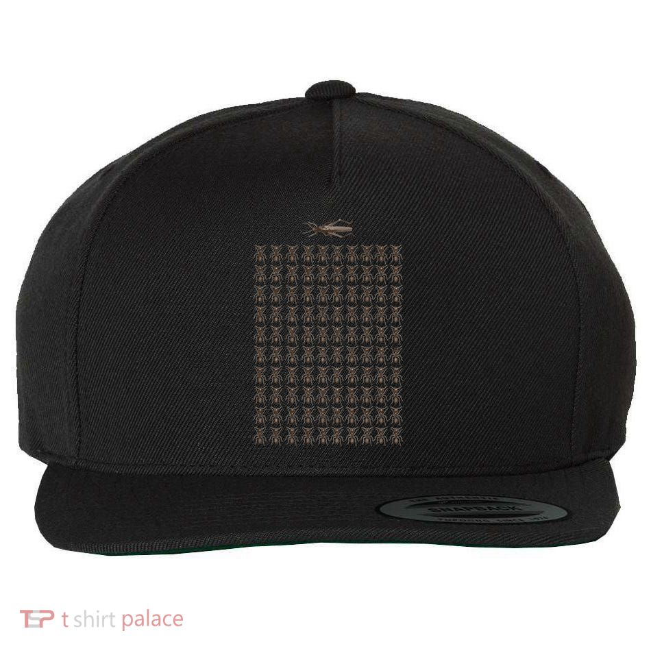 The Ants Pick The Food The Ants Keep The Food Wool Snapback Cap