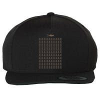The Ants Pick The Food The Ants Keep The Food Wool Snapback Cap