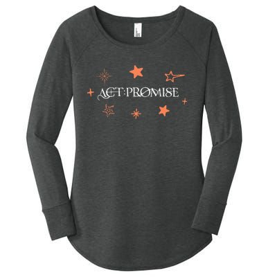 Txt Act Promise 2024 Tomorrow X Together Women's Perfect Tri Tunic Long Sleeve Shirt