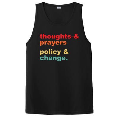 Thoughts And Prayers Policy And Change Human Rights Equality PosiCharge Competitor Tank