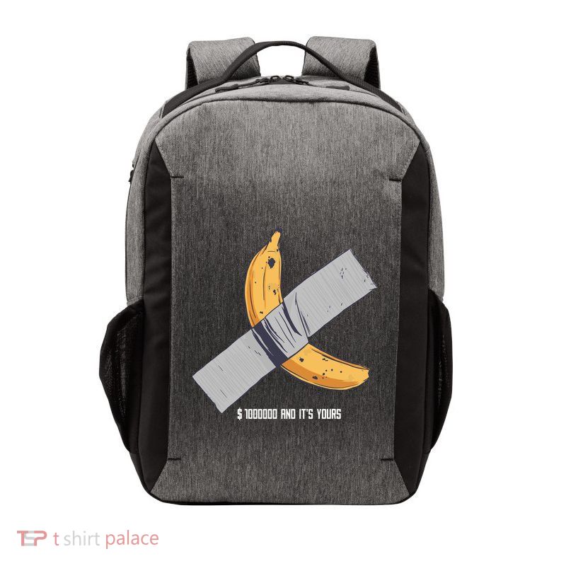 Taped Banana Funny Vector Backpack