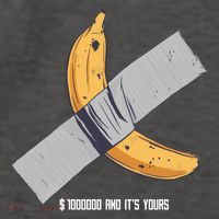 Taped Banana Funny Vector Backpack