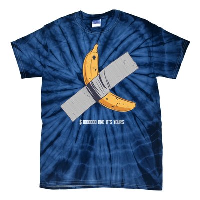 Taped Banana Funny Tie-Dye T-Shirt