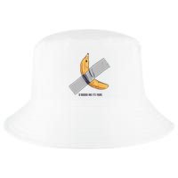Taped Banana Funny Cool Comfort Performance Bucket Hat