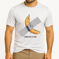 Taped Banana Funny Cooling Performance Crew T-Shirt