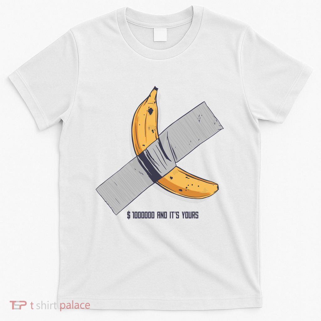 Taped Banana Funny T-Shirt