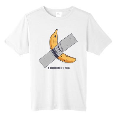 Taped Banana Funny Tall Fusion ChromaSoft Performance T-Shirt