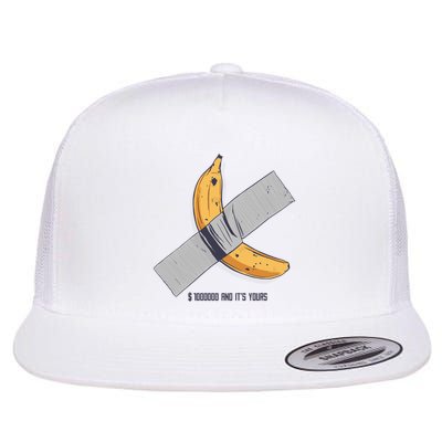 Taped Banana Funny Flatbill Hat