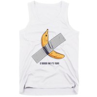 Taped Banana Funny Tank Top