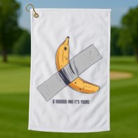 Taped Banana Funny Golf Towel