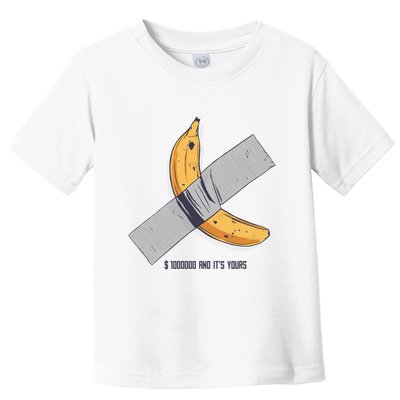 Taped Banana Funny Toddler T-Shirt