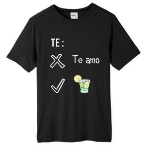 Te Amo Quila Tequila Funny Mexican Ing Cinco De Mayo Cool Gift Tall Fusion ChromaSoft Performance T-Shirt