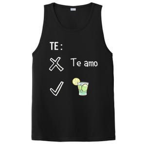 Te Amo Quila Tequila Funny Mexican Ing Cinco De Mayo Cool Gift PosiCharge Competitor Tank