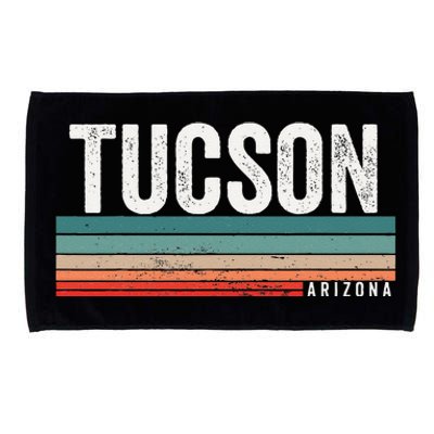 Tucson Arizona Retro Sunset Tucson Az Tucson Microfiber Hand Towel