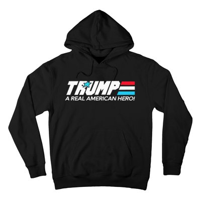 Trump A Real American Hero Hoodie