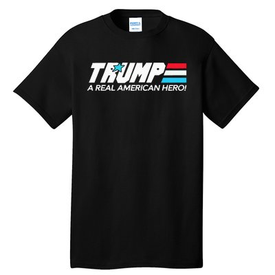 Trump A Real American Hero Tall T-Shirt