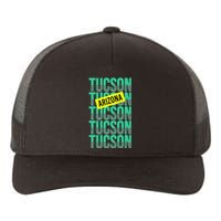 Tucson Arizona Repeat Logo Yupoong Adult 5-Panel Trucker Hat