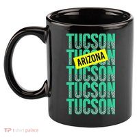 Tucson Arizona Repeat Logo 11oz C Handle Ceramic Mug