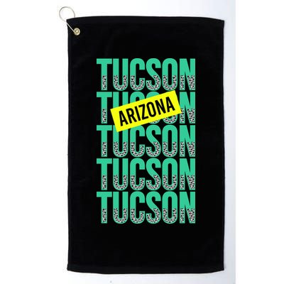 Tucson Arizona Repeat Logo Golf Towel