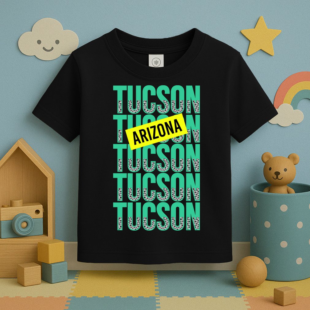 Tucson Arizona Repeat Logo Toddler T-Shirt