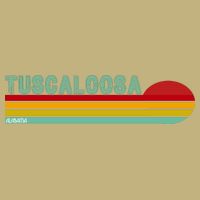 Tuscaloosa Alabama Retro Sunset Cooling Performance Long Sleeve Crew