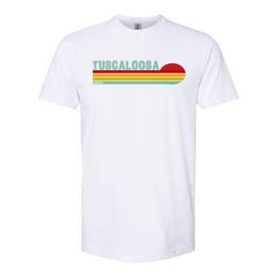 Tuscaloosa Alabama Retro Sunset Softstyle CVC T-Shirt