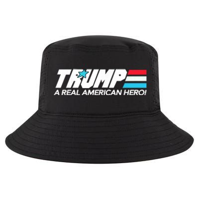 Trump A Real American Hero Cool Comfort Performance Bucket Hat