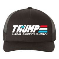 Trump A Real American Hero Yupoong Adult 5-Panel Trucker Hat