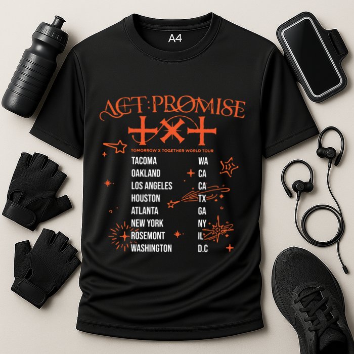 Txt Act Rosemont Cooling Performance Crew T-Shirt