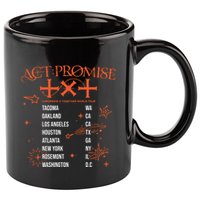 Txt Act Rosemont 11oz C Handle Ceramic Mug