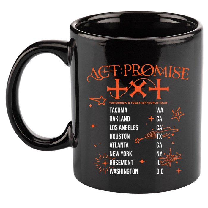 Txt Act Rosemont 11oz C Handle Ceramic Mug