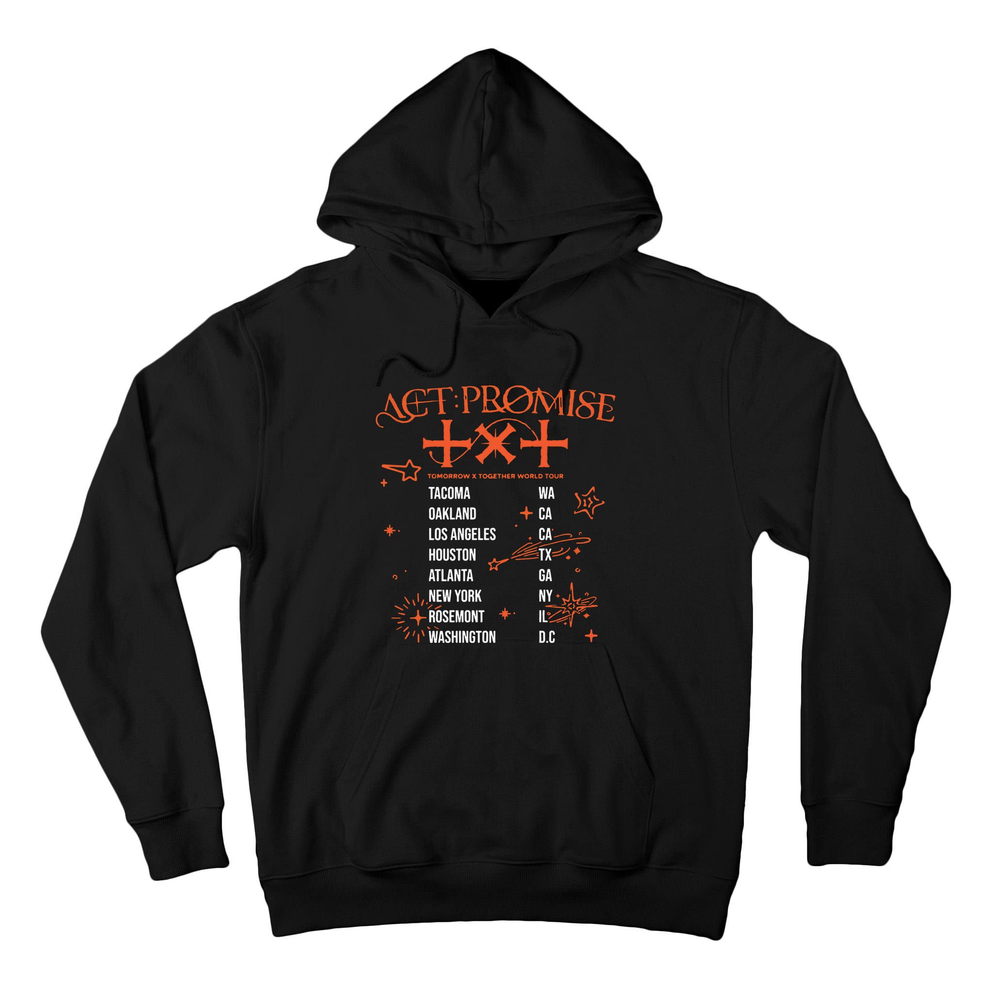 Txt Act Rosemont Tall Hoodie