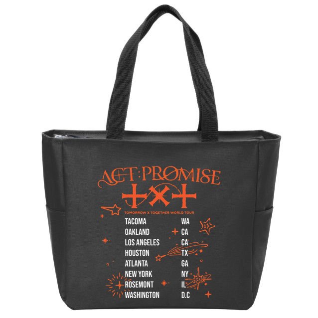 Txt Act Rosemont Zip Tote Bag